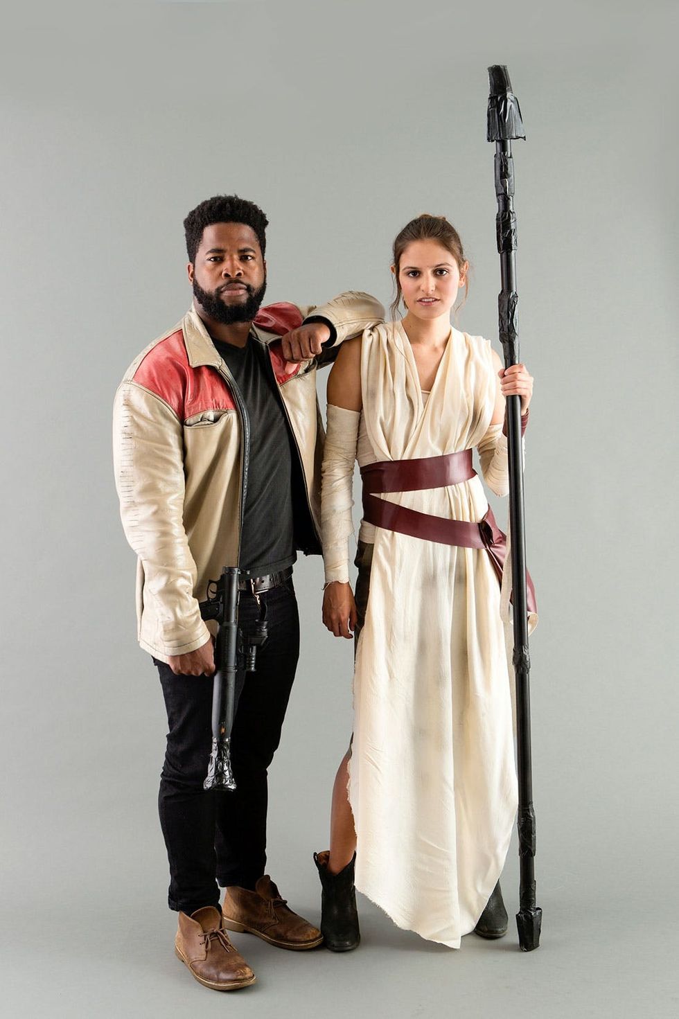 Unlock Adventure Star Wars Finn And Rey Costumes Brit Co