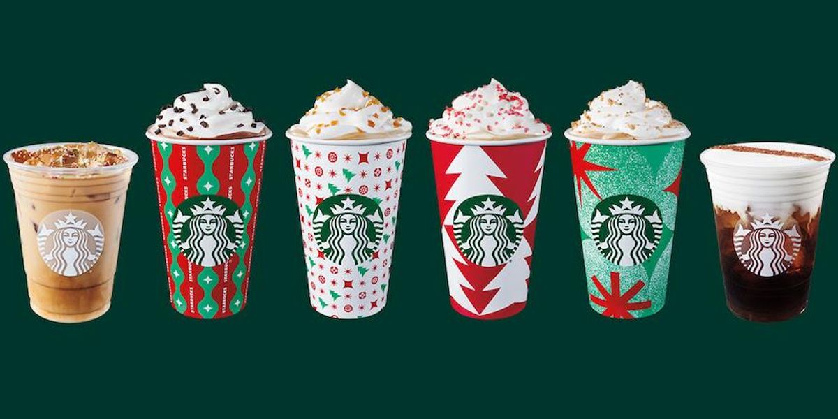 Starbucks Holiday Drinks Are Back For 2022 Brit + Co