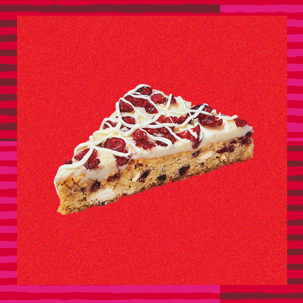 Starbucks Winter Menu Food Items Cranberry Bliss Bar