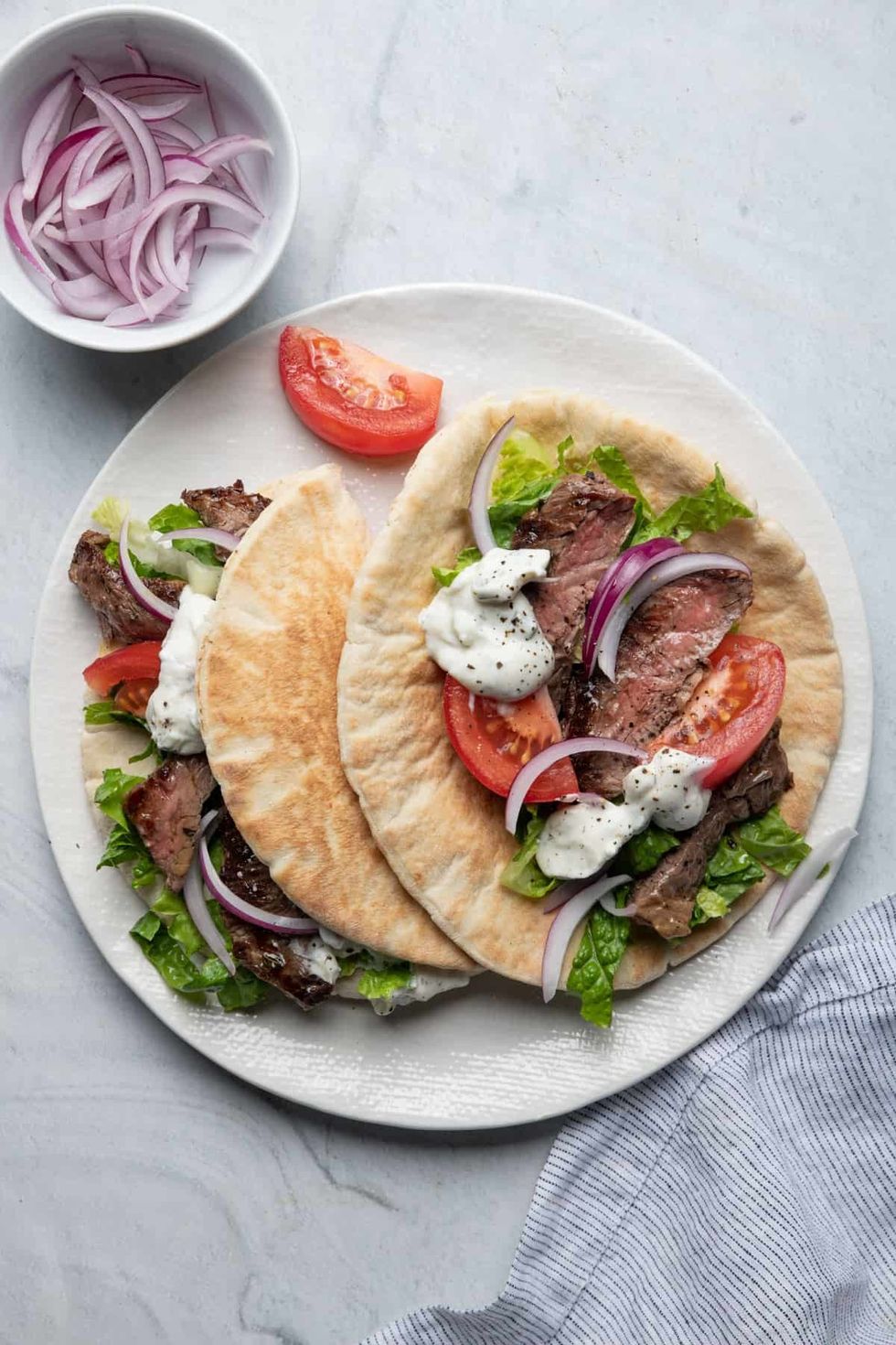 Steak Gyros recipe