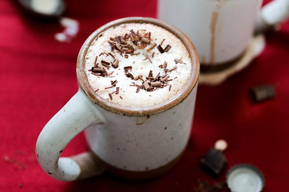 Stout Hot Chocolate With Ice Cream