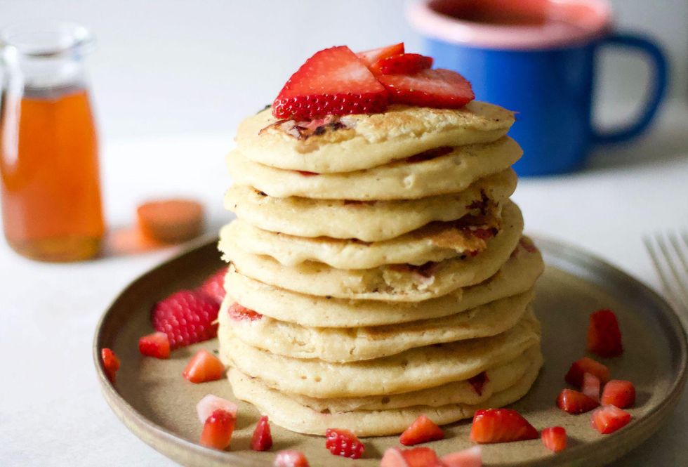 strawberry pancake recipe