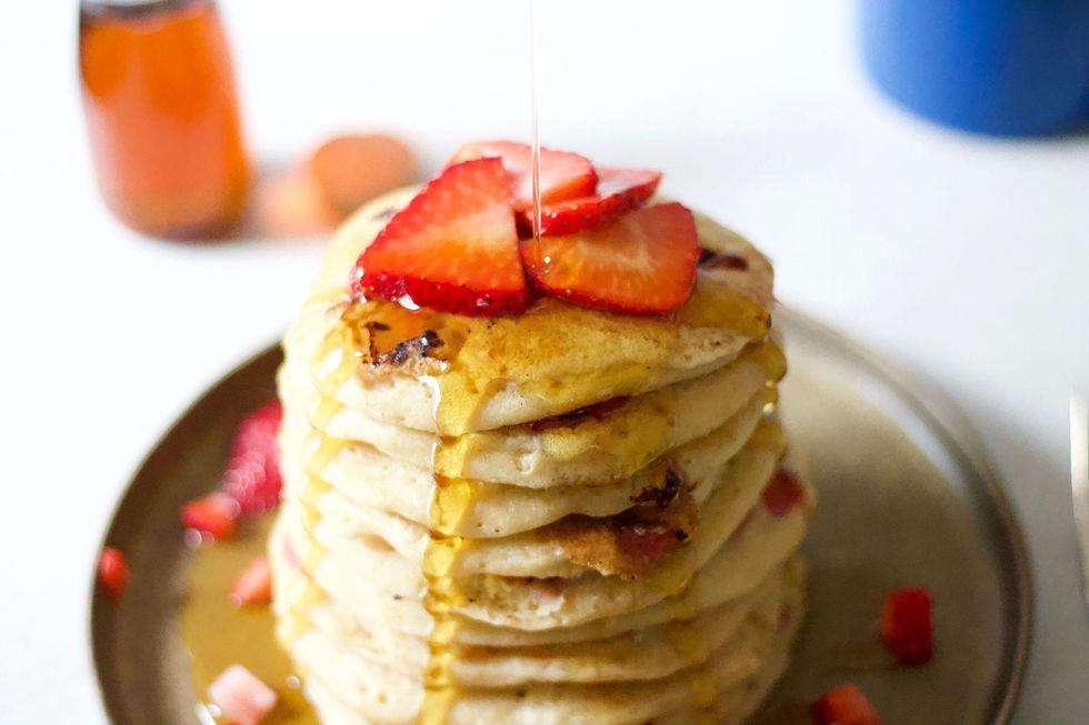 strawberry pancakes