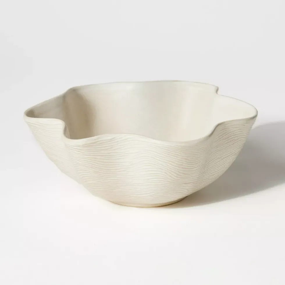 Studio McGee Ceramic Wave Bowl