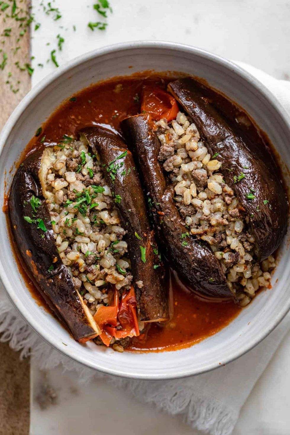 Stuffed Eggplant