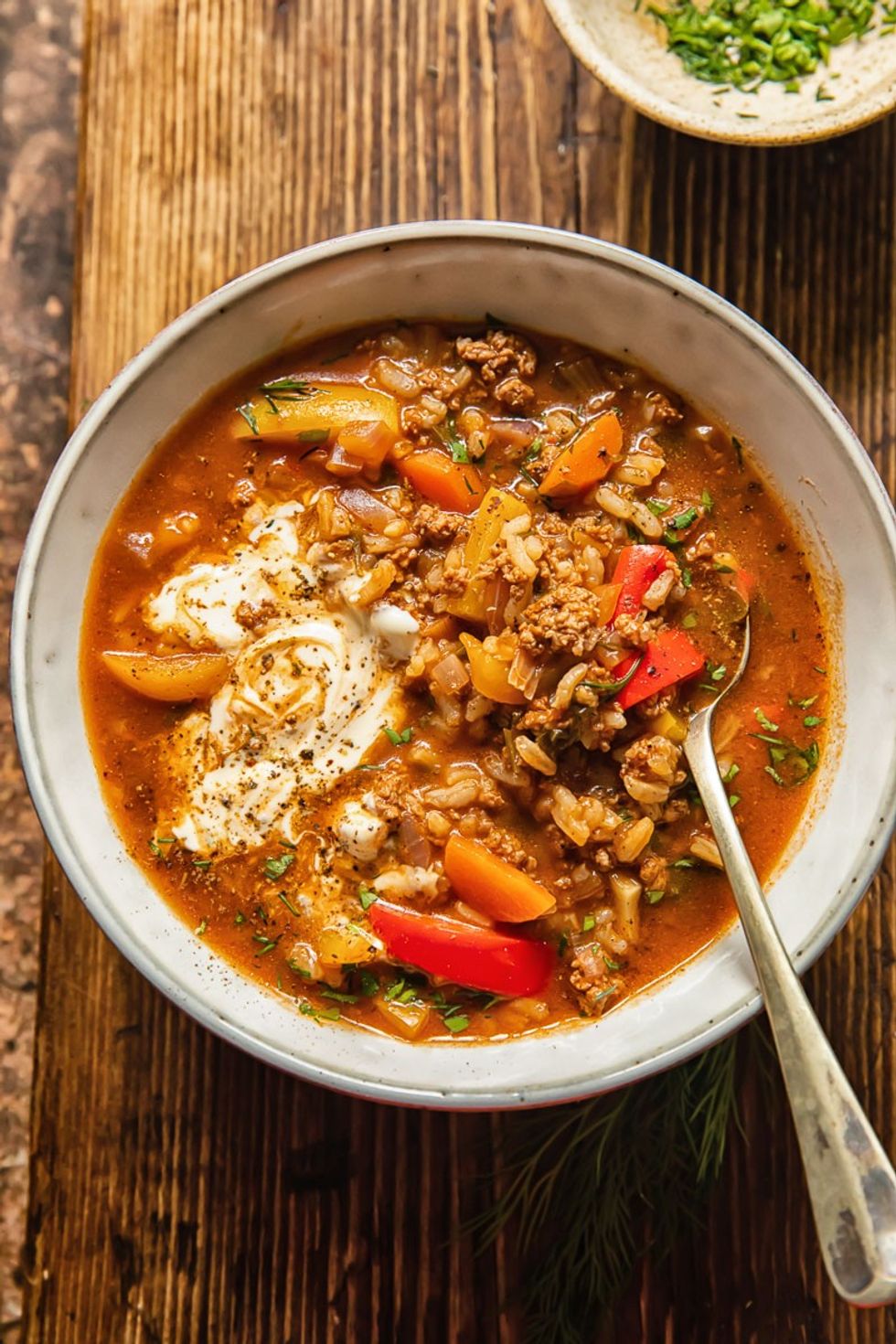 Stuffed Pepper Soup