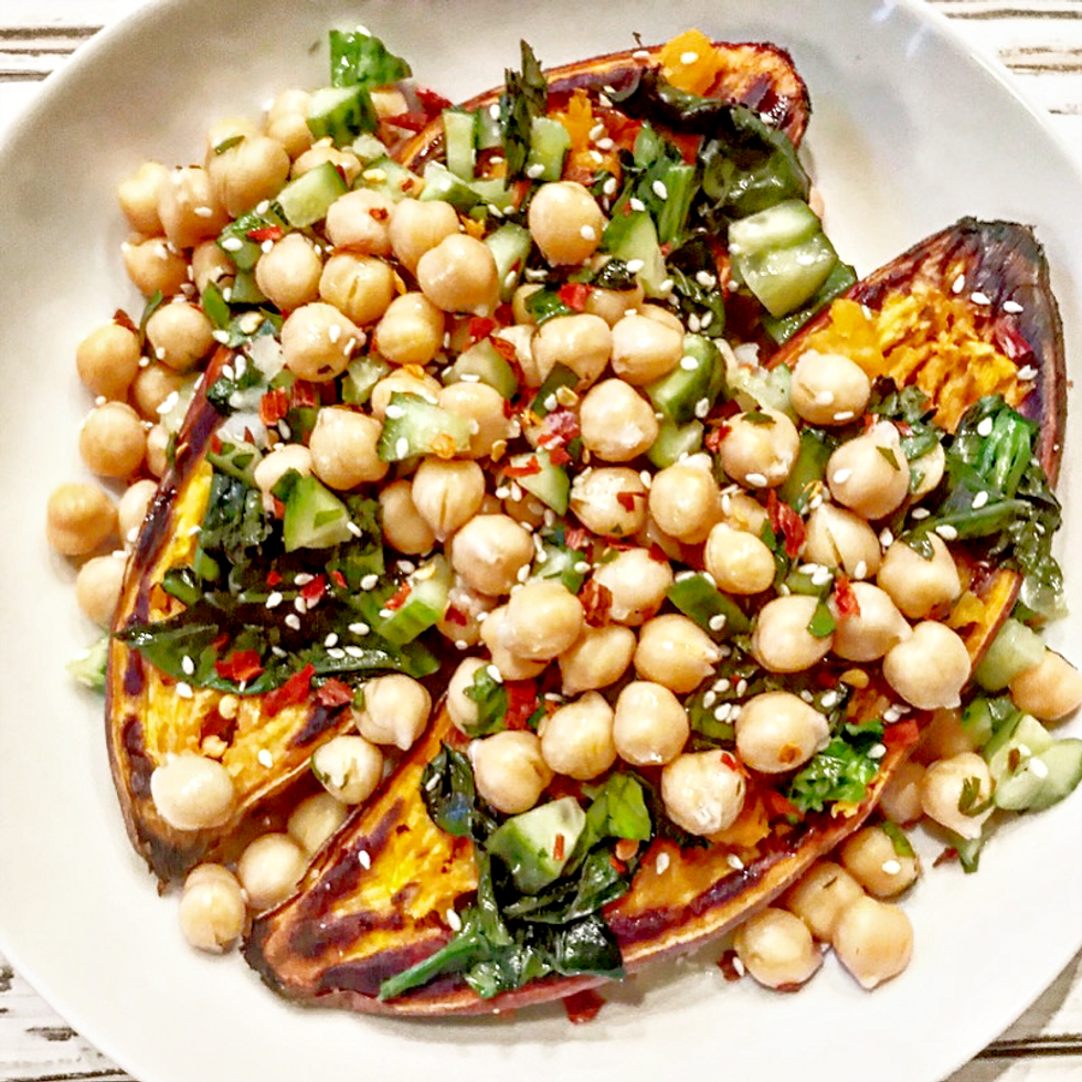 Stuffed Sweet Potatoes