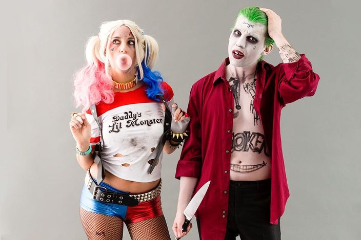 How To Rock Suicide Squad S Joker Harley Quinn As A Couples Costume Brit Co