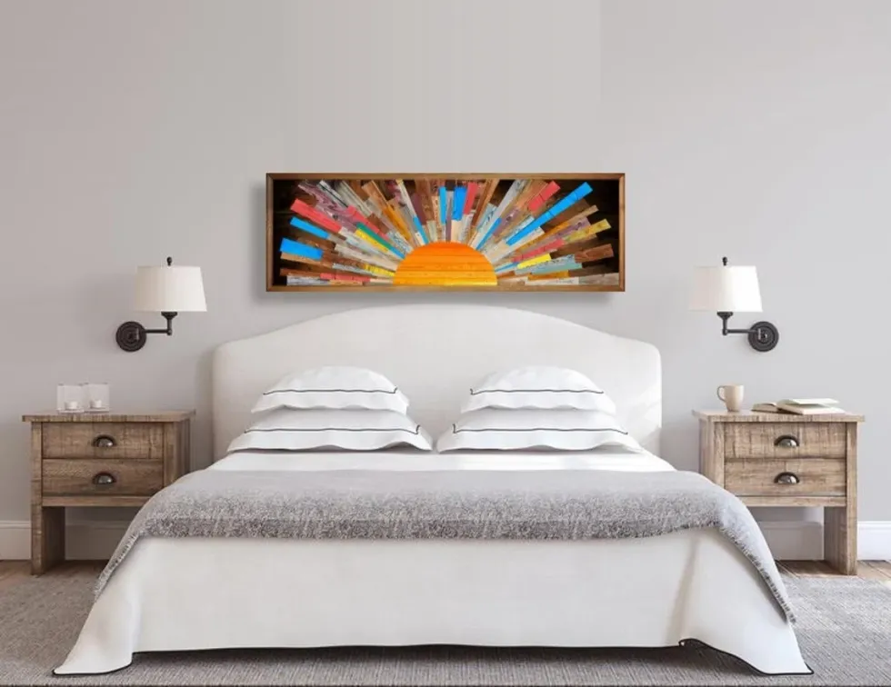 sunshine wooden wall decor