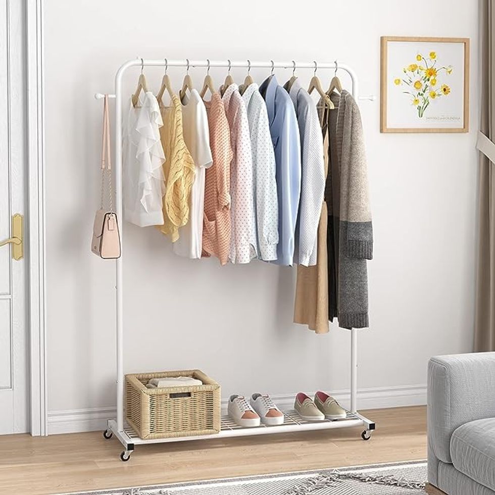 The $28 Clothing Rack That Makes Laundry Day Easy - Brit + Co