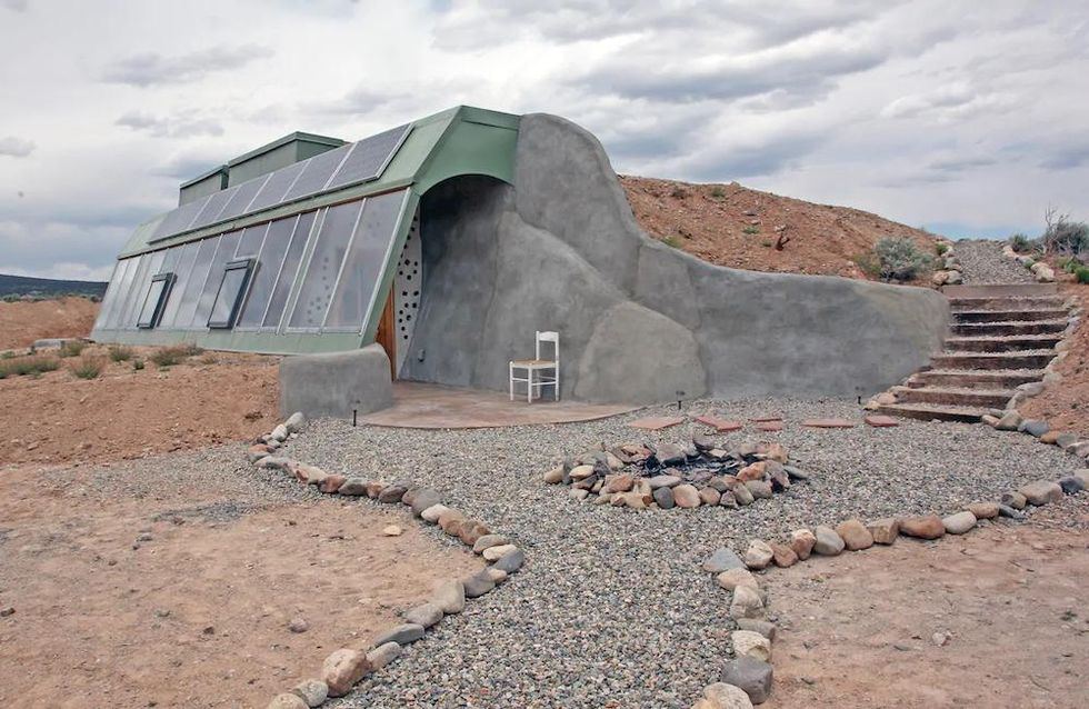 Taos Mesa Studio Earthship