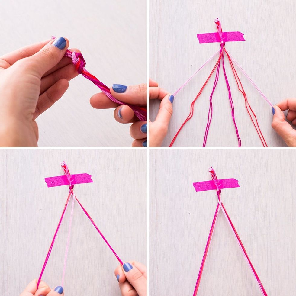 Use Your Old Friendship Bracelet-Making Skills for This New Necklace ...