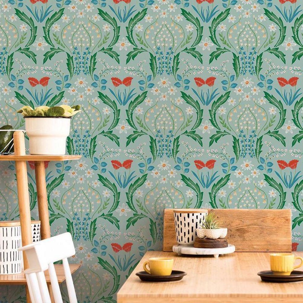 Floral Wallpaper For Spring — Brit + Co - Brit + Co