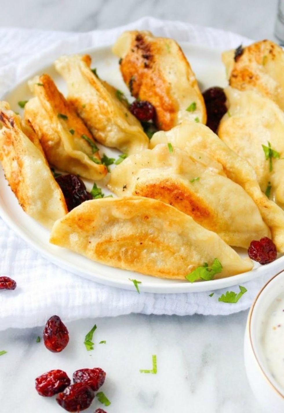 Thanksgiving Leftovers Pierogi