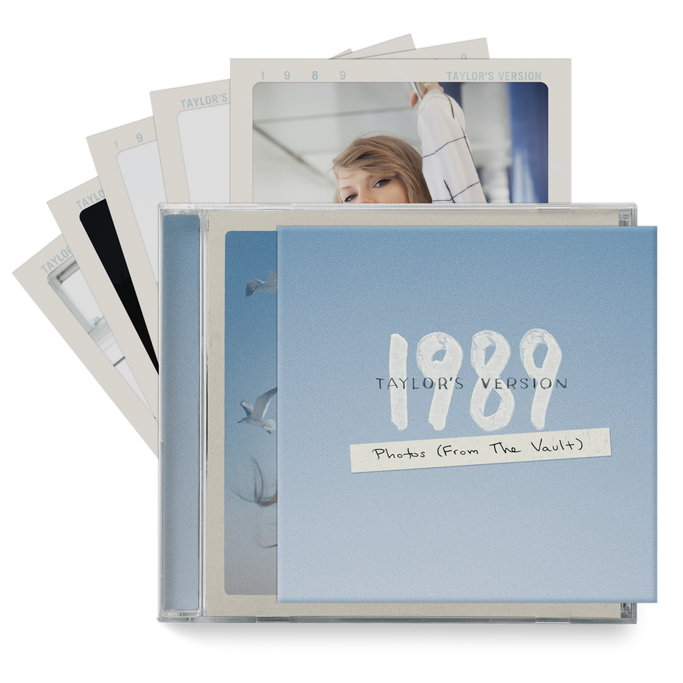 the 1989 (Taylor's Version) Crystal Skies Blue Edition Deluxe CD