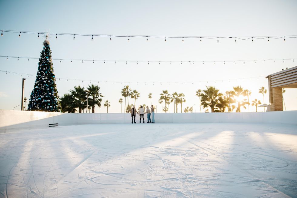 The Annual Oceanfront Ice Rink