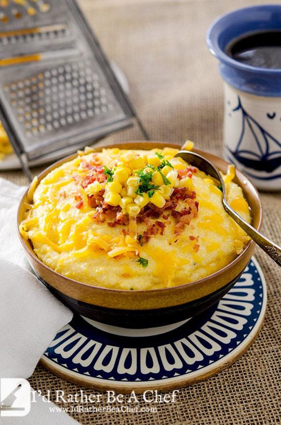 The Best Creamy Grits With Cheese