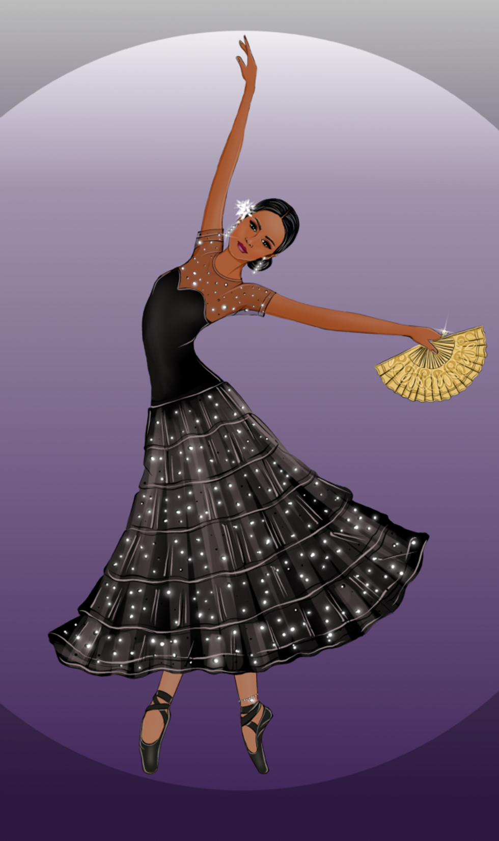 The Prima Ballerina NFT design