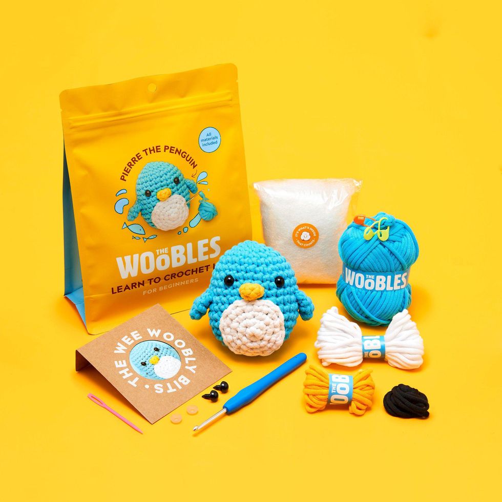 The Woobles Penguin Crochet Kit