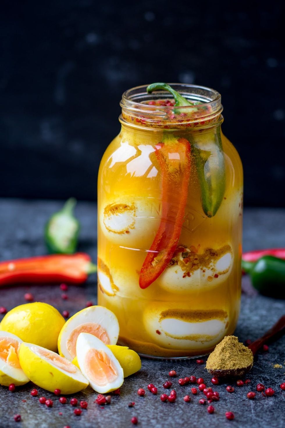 OMG Curried Pickled Eggs: Ultimate Smoky Snack! - Brit + Co