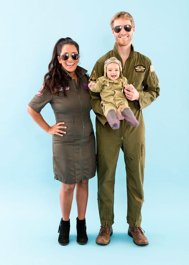 Top Gun Costume For The Family - Brit + Co
