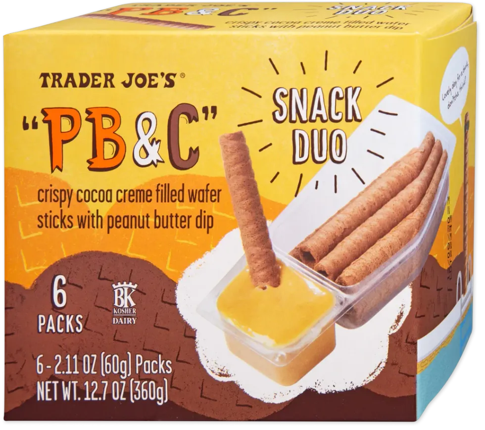 trader joe's PB & C Snack Duo