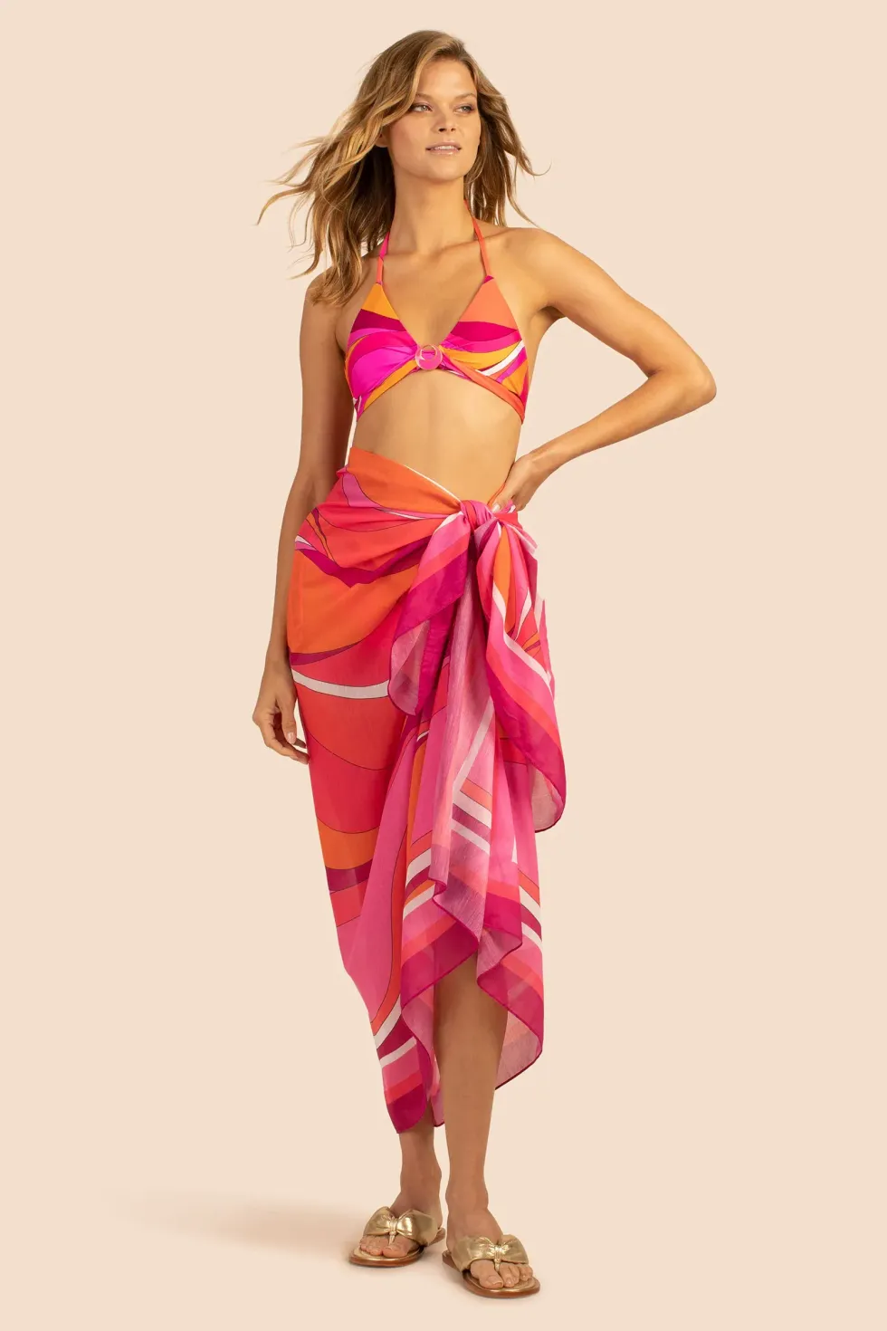 Trina Turk Vivid Vista Pareo Sarong