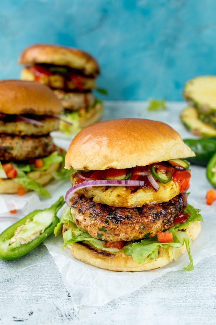 Grilled Salmon Burgers - Weekend at the Cottage