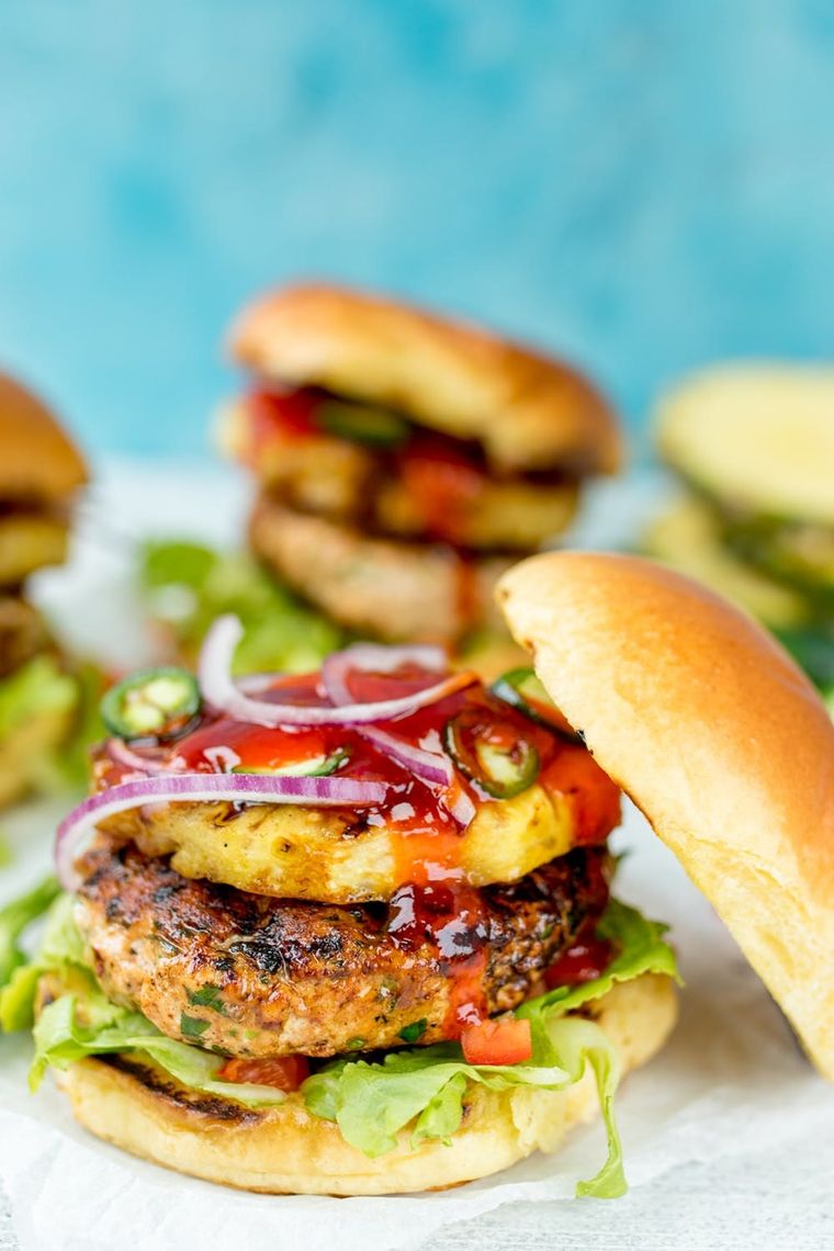 Grilled Salmon Burgers - Souvlaki For The Soul