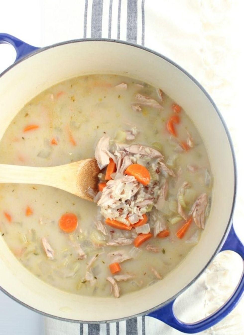 Turkey and Wild Rice Soup