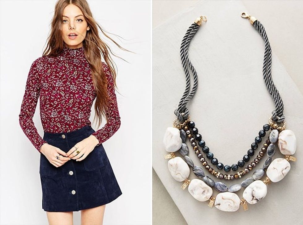 9 Ways To Pair Your Favorite Necklace With A Turtleneck Brit Co 