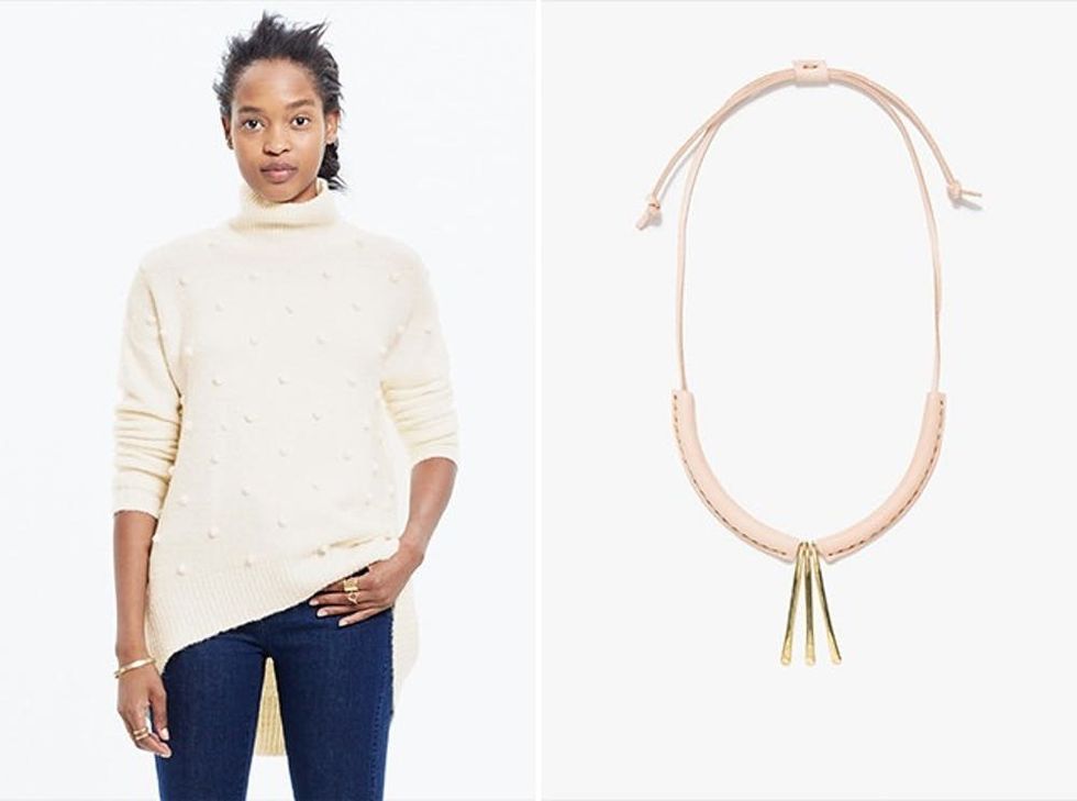 9 Ways To Pair Your Favorite Necklace With A Turtleneck Brit Co 