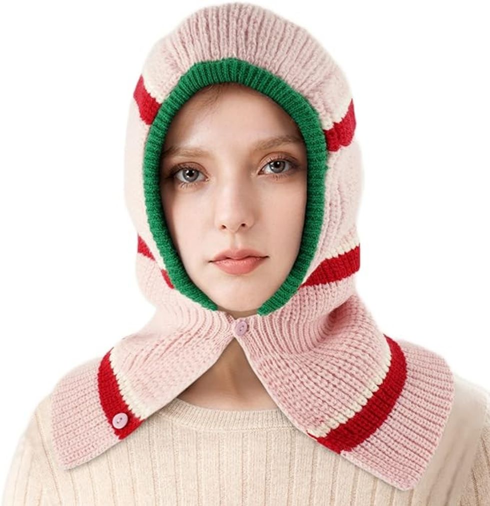 \u200bDOCILA Fashion Knit Balaclava Hood