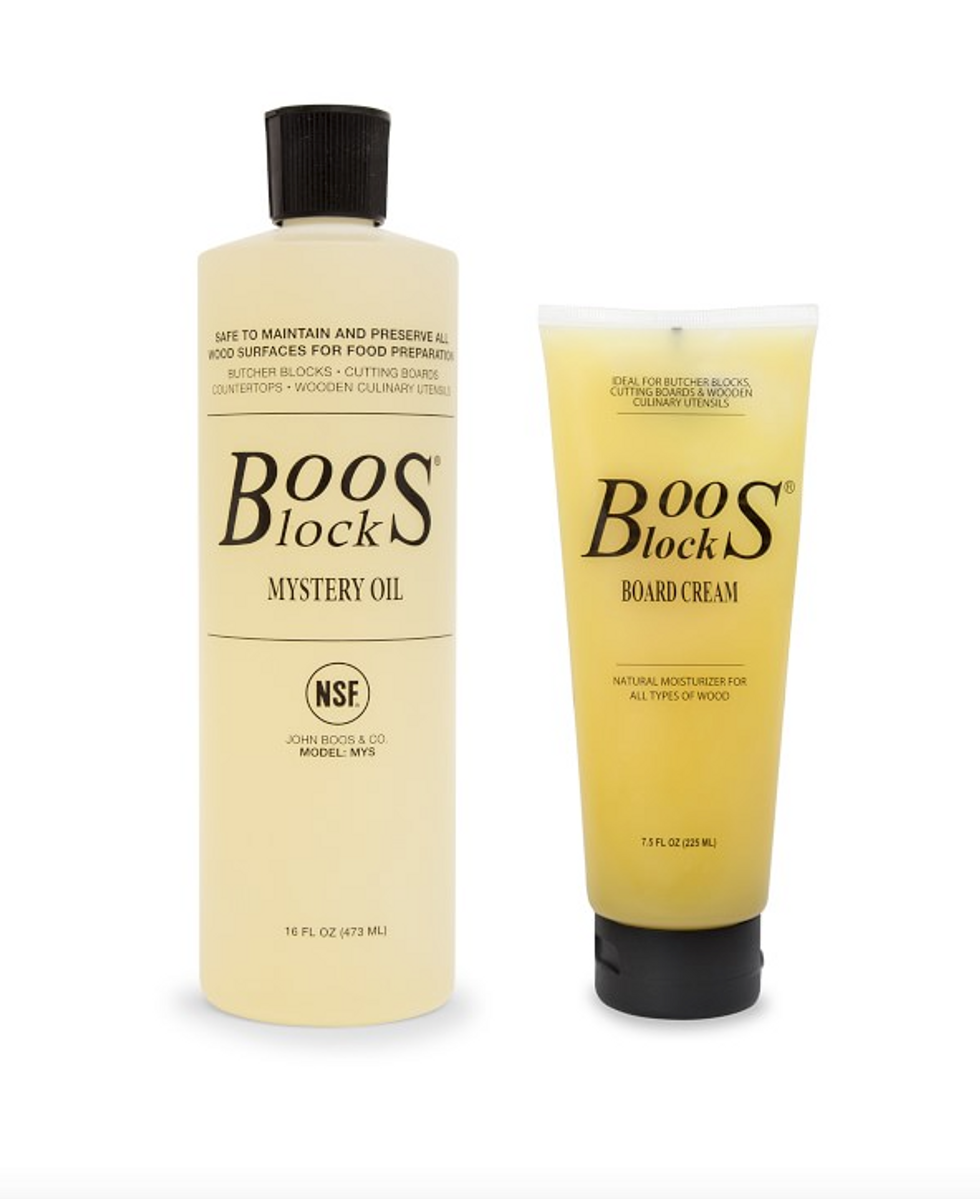 \u200bWilliams Sonoma Boos Creme and Mystery Board Oil