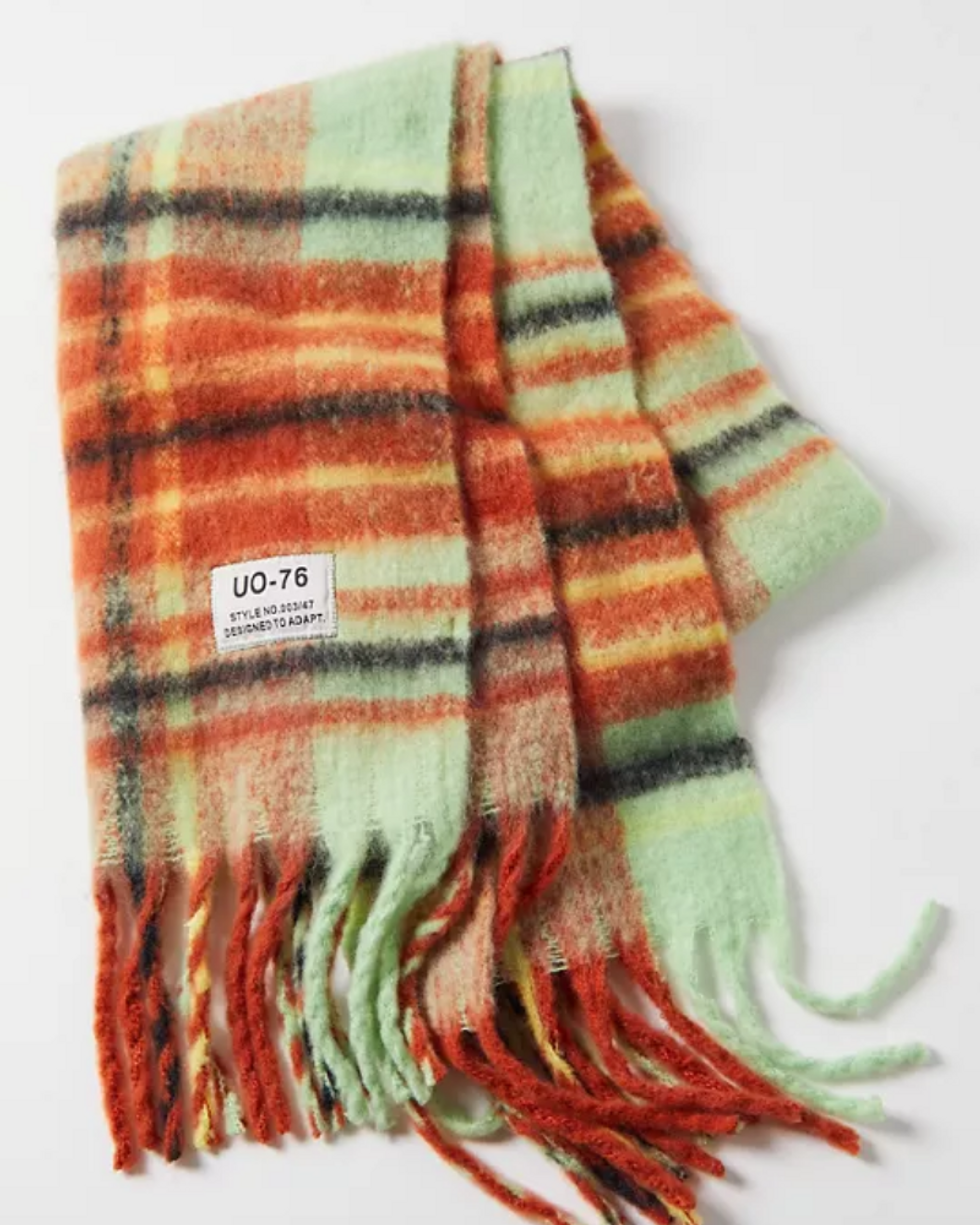 UO Plaid Scarf