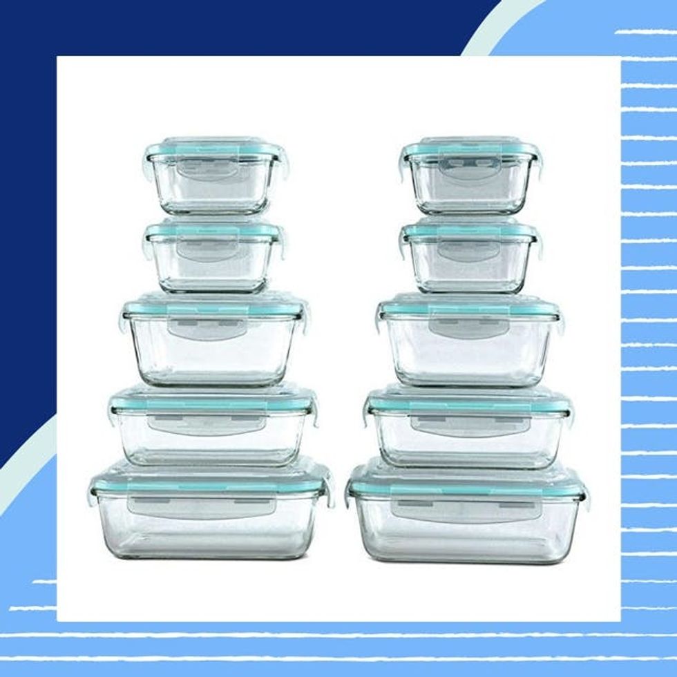 Vallo Glass Food Storage Containers Set