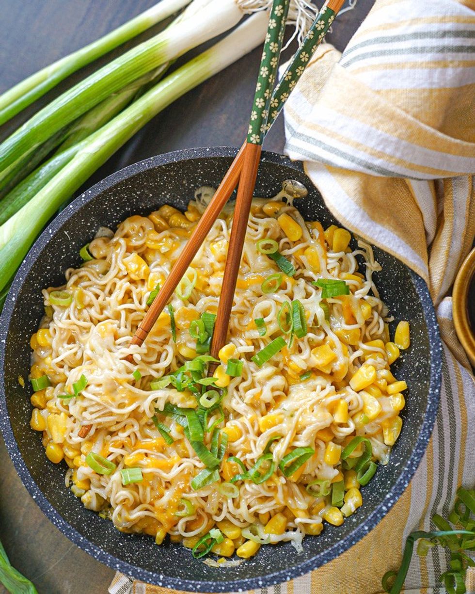 Vegan Corn Cheese Ramen