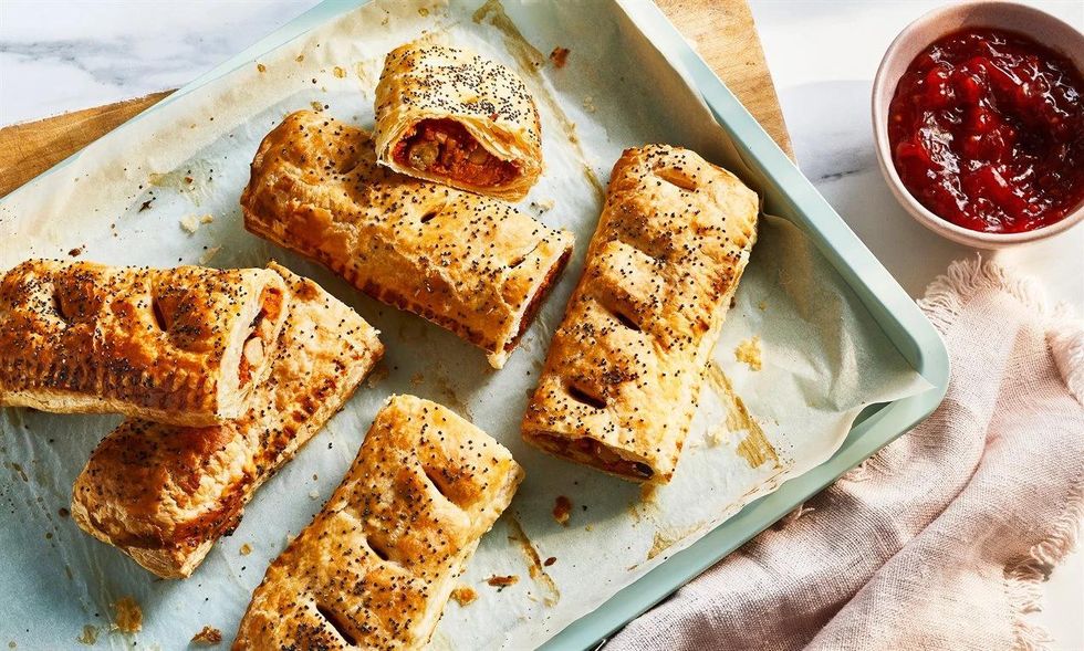 Vegan Sausage Rolls Platinum Jubilee