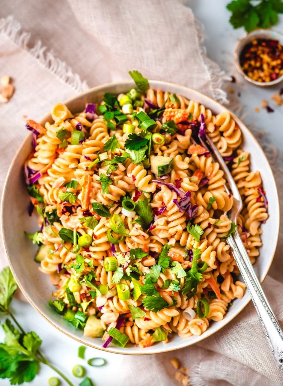 Vegan Thai Noodle Salad with Peanut Sauce