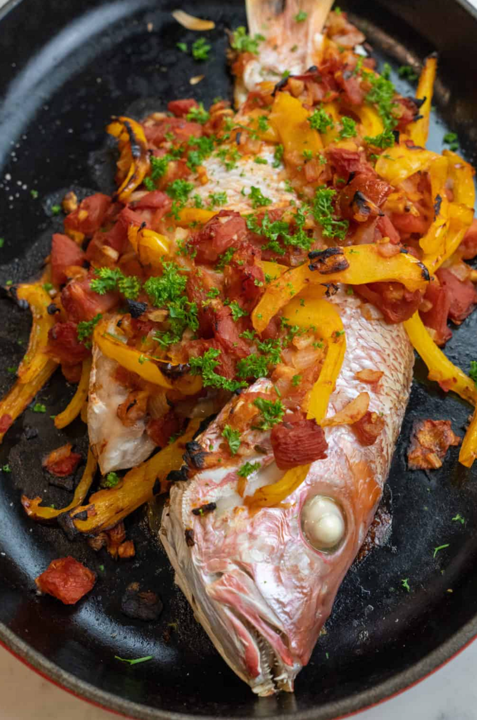 Veracruz Style Fish