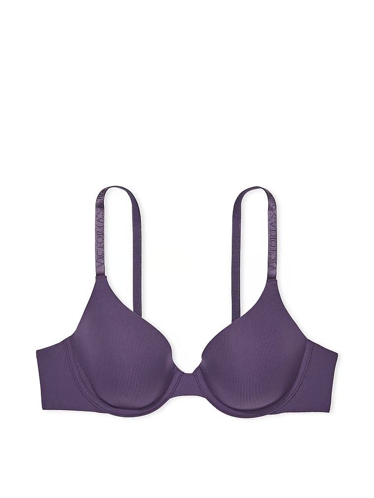 Calvin Klein PURPLE ESSENCE Invisible Lightly Linted Triangle Bra