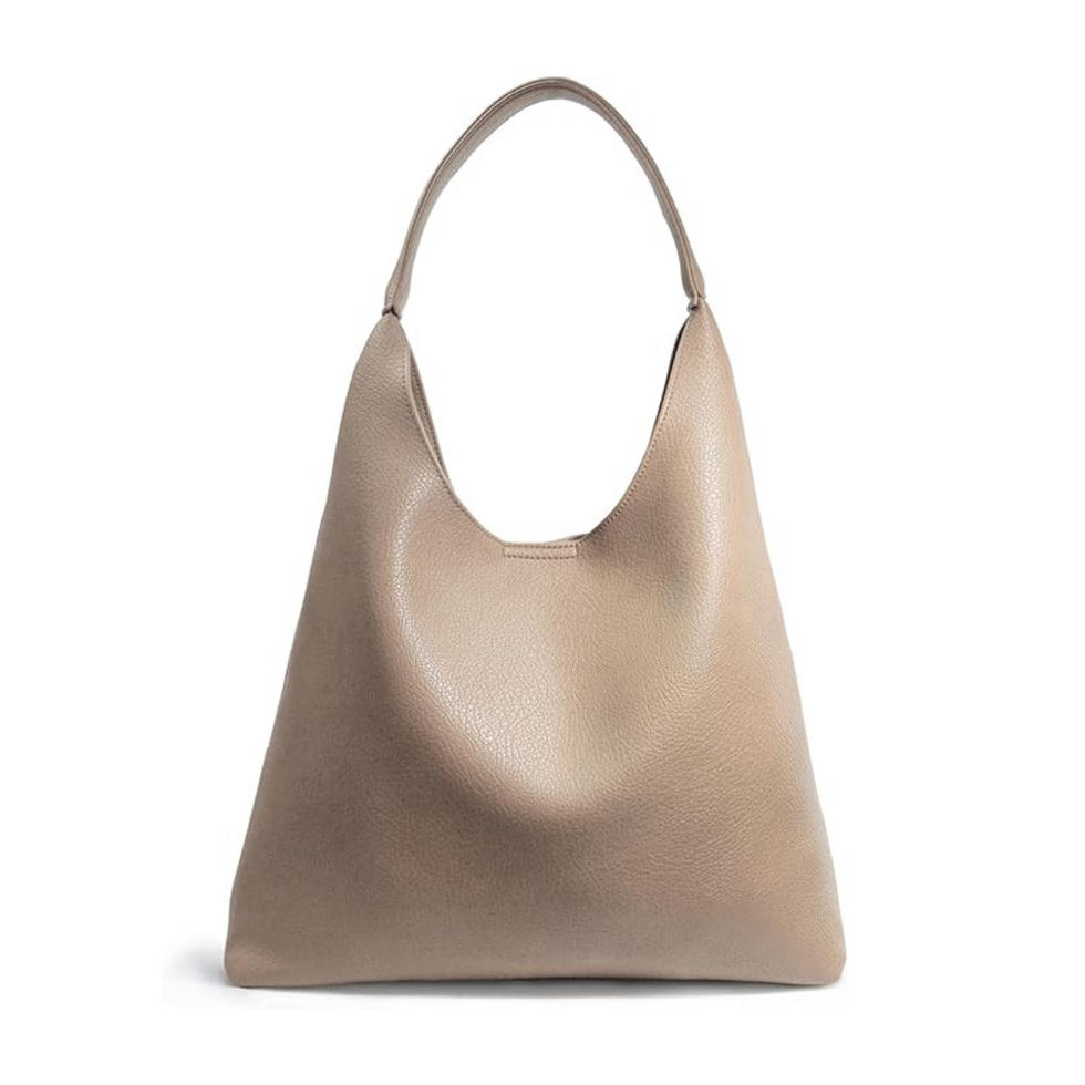 White hobo bag