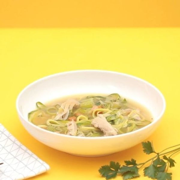 Whole30 Chicken Zoodle Soup Rotisserie Chicken Recipes