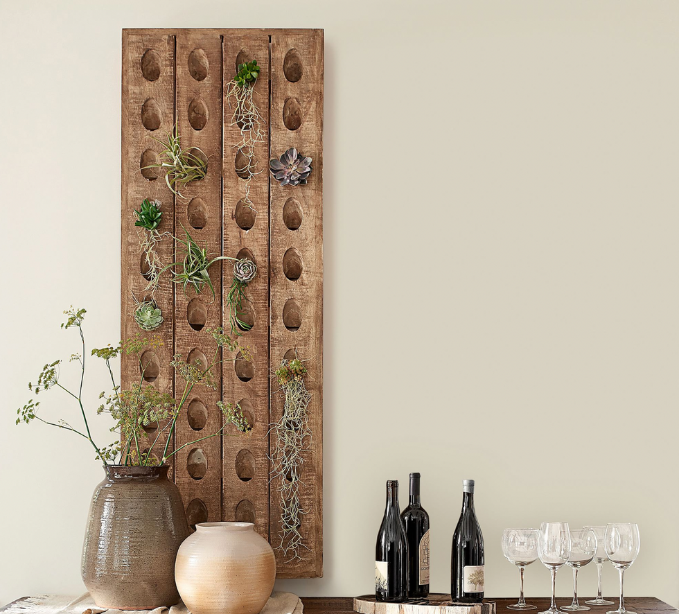 wine bottle wall art