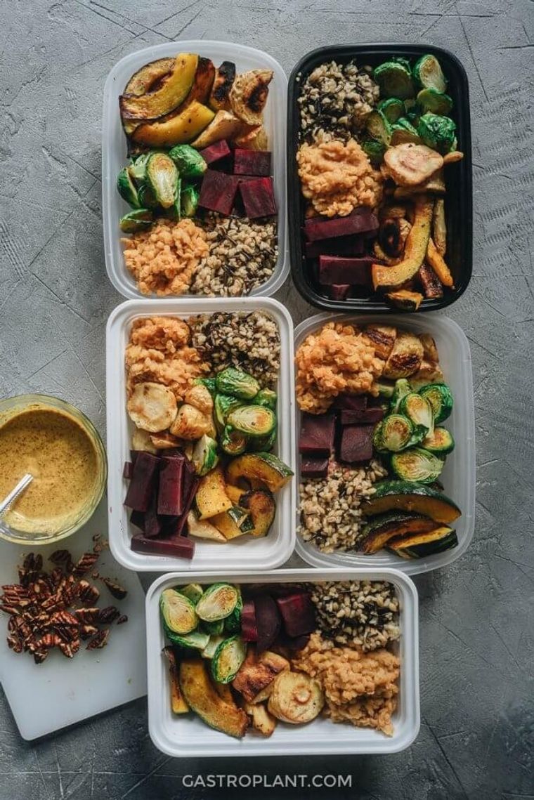 Easy Lunch Meal Prep Ideas — Healthy & Budget Friendly - Brit + Co