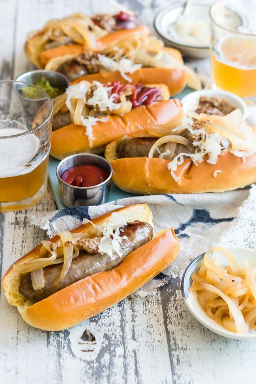 Tailgaters Rejoice with Perfect Three-Ingredient Recipe Featuring Beer,  Brats & Onions