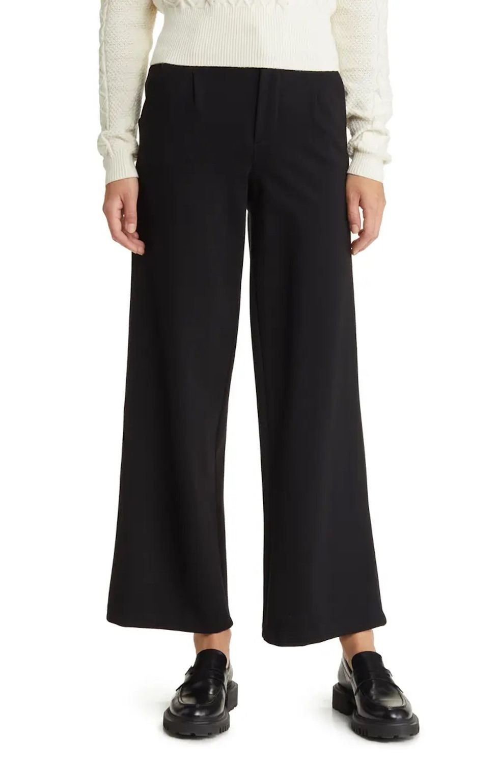 Wit & Wisdom 'Ab'Solution Skyrise Wide Leg Ponte Pants