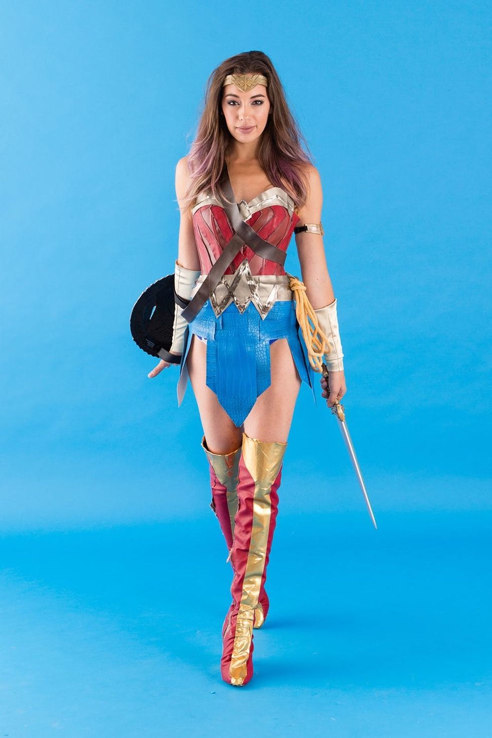 DIY Wonder Woman Costume Brit + Co