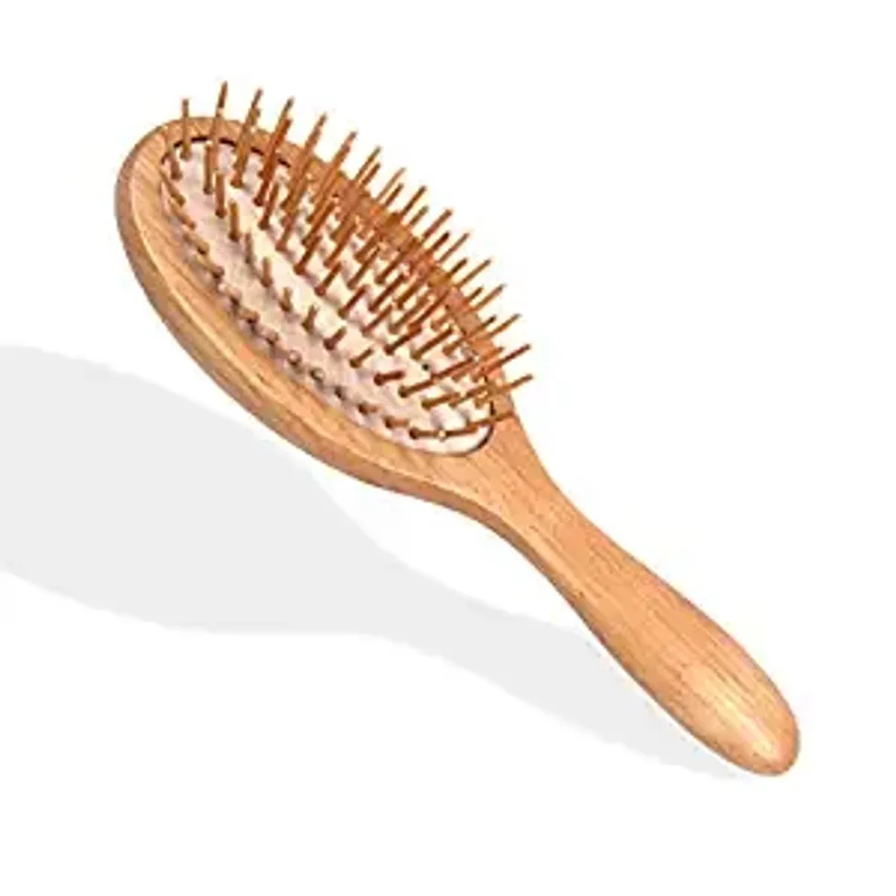 Wooden Bristle Hair Brush