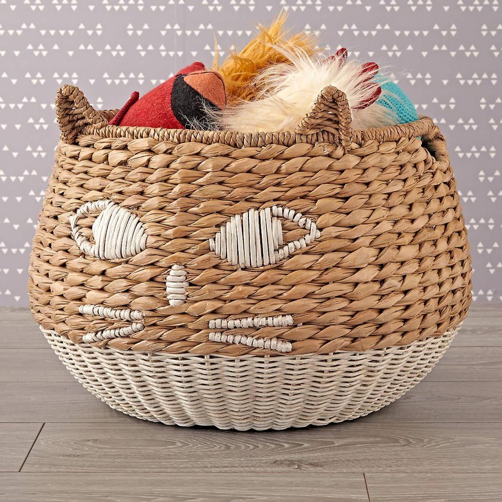 woven cat basket